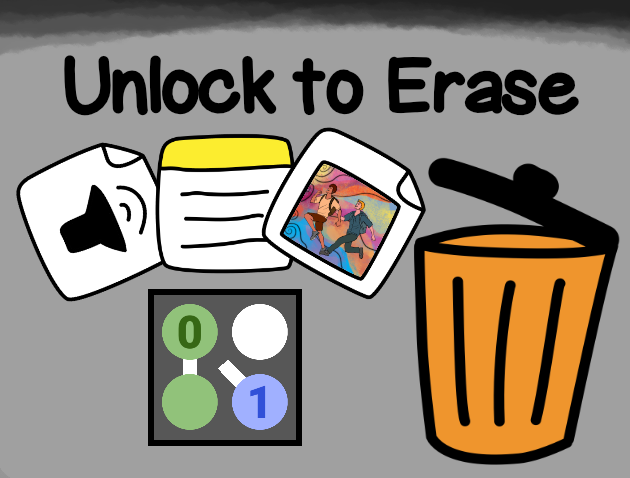 Unlock to Erase